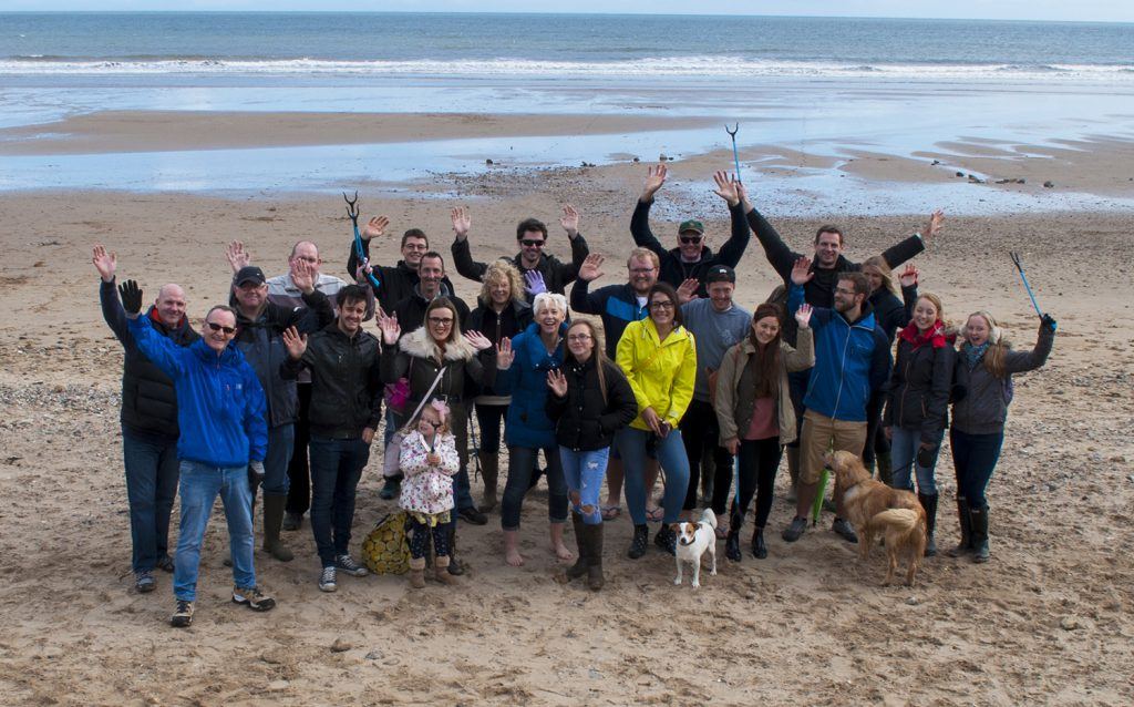 Annual Beach Clean Up - preventing littering