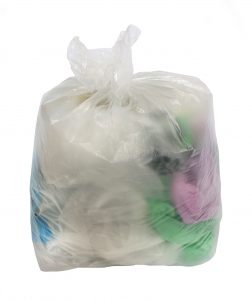 Black and Natural refuse sacks for waste capture and collections - from Cromwell Polythene