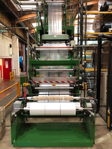 Film Extrusion at Cromwell Plastic Recycling