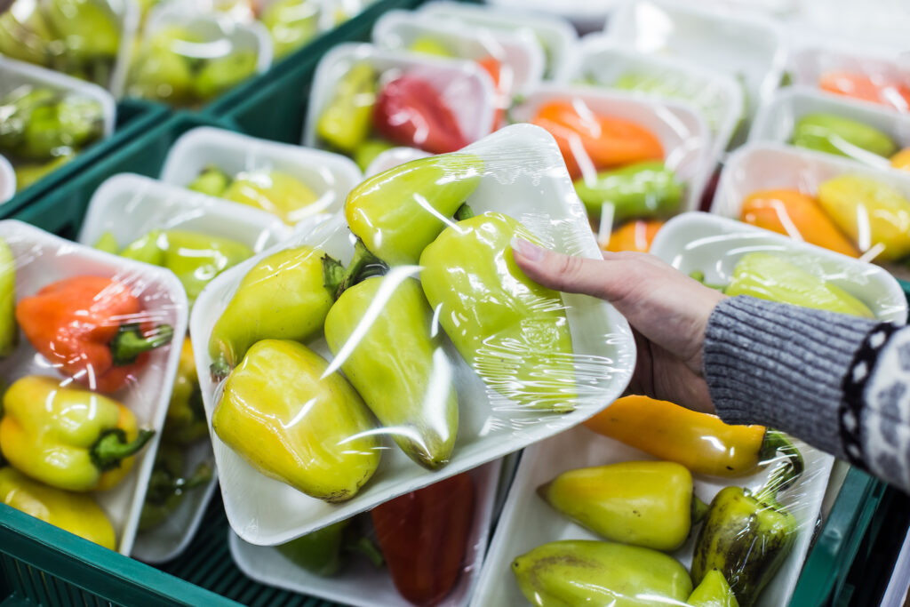 Food Packaging used to extend life span of food and reduce food waste