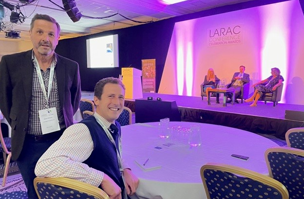 LARAC Conference 2022 - Darren & Alex representing Cromwell Polythene - 01977 686868