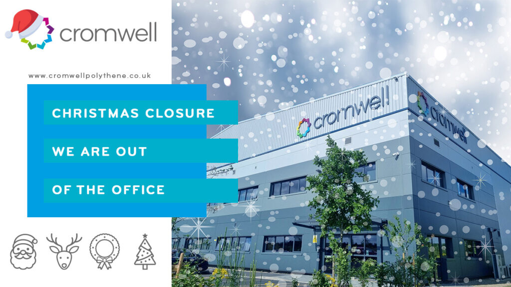 Cromwell Polythene will be closed over the festive period, here are our Christmas opening hours
