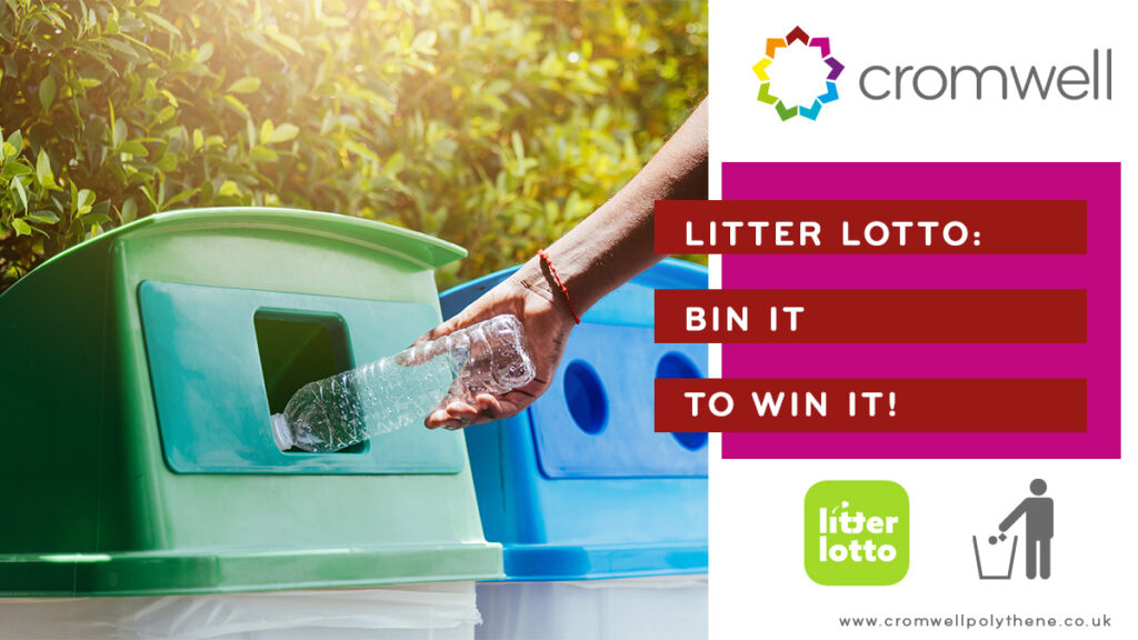 LitterLotto App - bin it to win it! Get your own LitterPicking Sacks from Cromwell