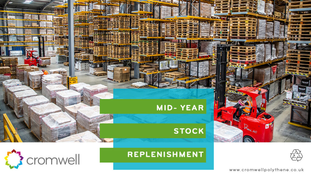 Is it time for a mid-year stock replenishment of your waste sacks, bin liners and compostable bags - talk to Cromwell!