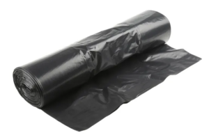 Black Polythene Bags available from Cromwell - 01977 686868