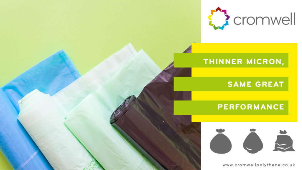 Thinner Micron Polythene Bags, with the same great performance - 01977 686868