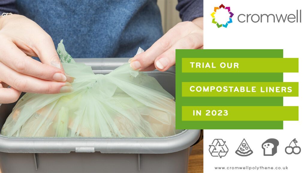 If you are trialing food waste collections in 2023 / 2024 then contact Cromwell for advice and compostable liners