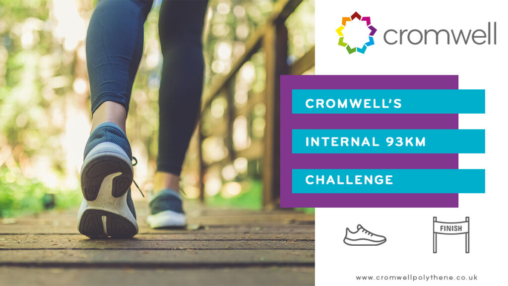 Cromwell's Internal 93km Challenge helps to reduce our CO2 impact as a business