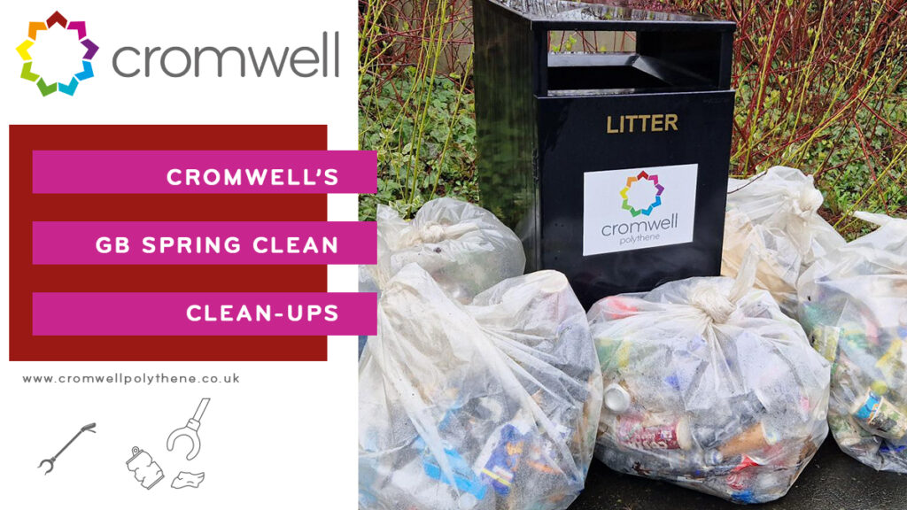 Cromwell's Clean Up for the GB Spring Clean 2024 - 4 local litter picks - 019877 686868