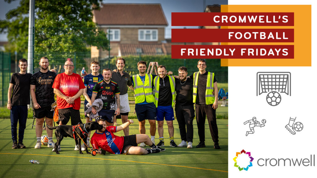Cromwell's Football Friendly Fridays - our inter-staff football match warehouse vs office