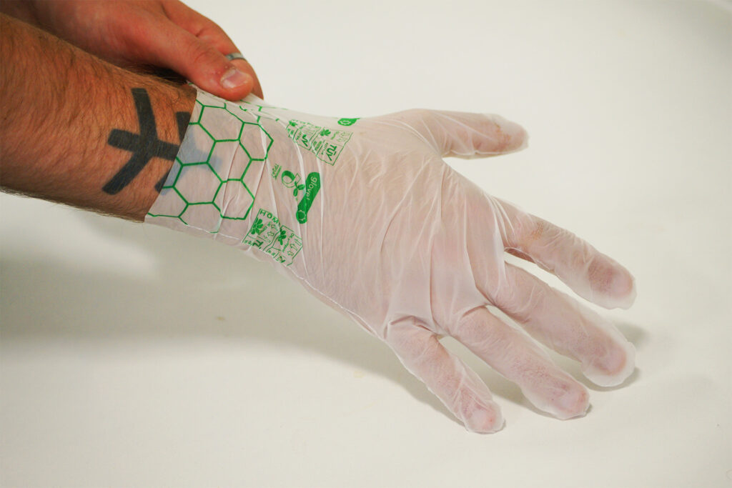 Compostable Gloves ideal for food preparation and service, as well as gardening and agriculture - order today: 01977 68686