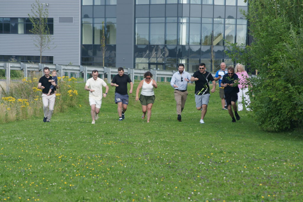 Egg and spoon race - Cromwell Summer Party - 01977 686868