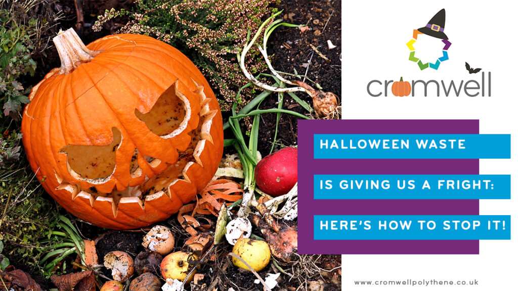 Halloween Waste Gives us at fright - here how you can stop it - tips from Cromwell - 01977 686868