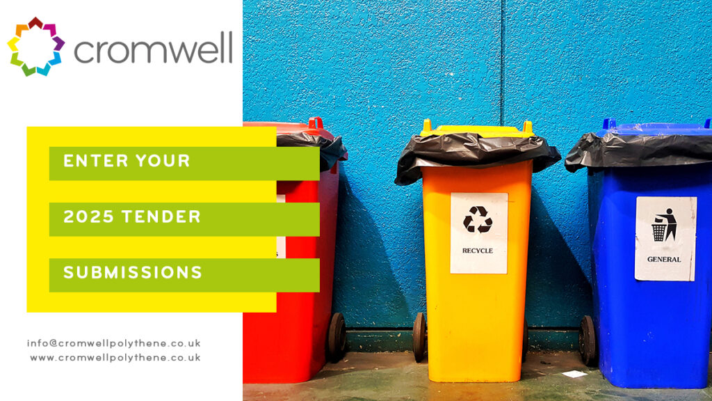 Enter your tender submissions for 2025 - we accept all waste, recycling, compostable liner tenders - 01977 686868