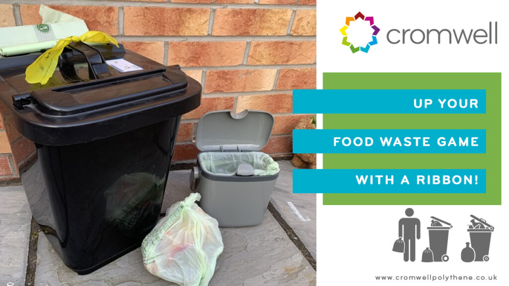 Up Your Food Waste Recycling Game with our re-order ribboned liners - Get Simpler Recycling Ready!