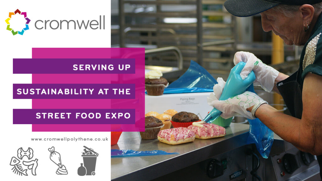 Come and join Cromwell Polythene (Glovelee) at the Street Food Business Expo at London's ExCeL this Autumn - grab a sample of glovelee, our piping bags and food waste liners