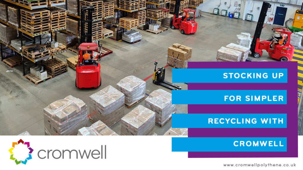 Stocking up for Simpler Recycling - Cromwell Polythene - with Compostable and Polythene Caddy Liner - 01977 686868
