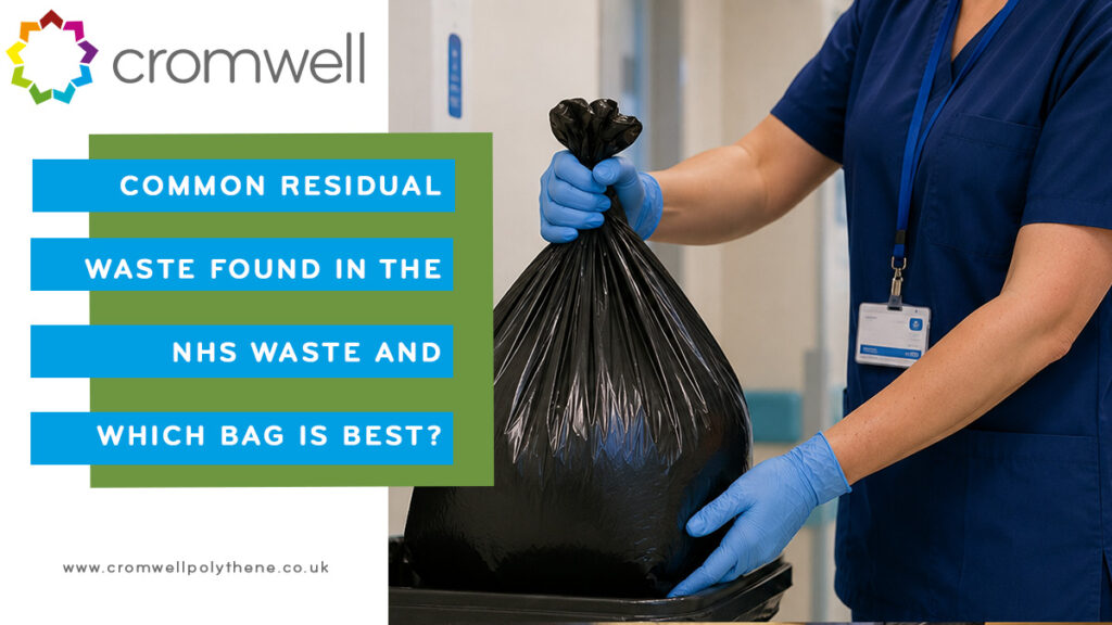 Common NHS General Waste found in hospital wards and which bag is best to deal with it - 01977 686868