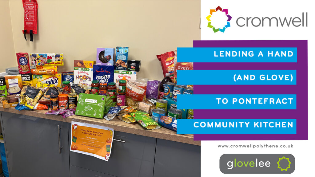Cromwell Polythene proudly donates to Pontefract Community Kitchen - find out more!